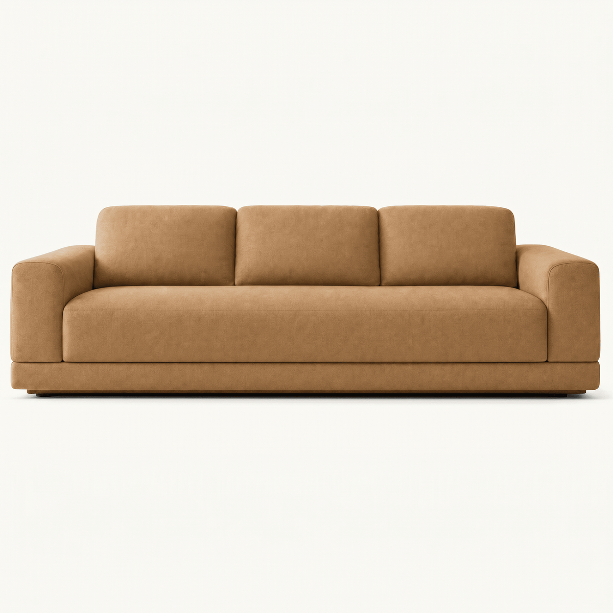 Modern Upholstered Living Room Bench Seat Sofa