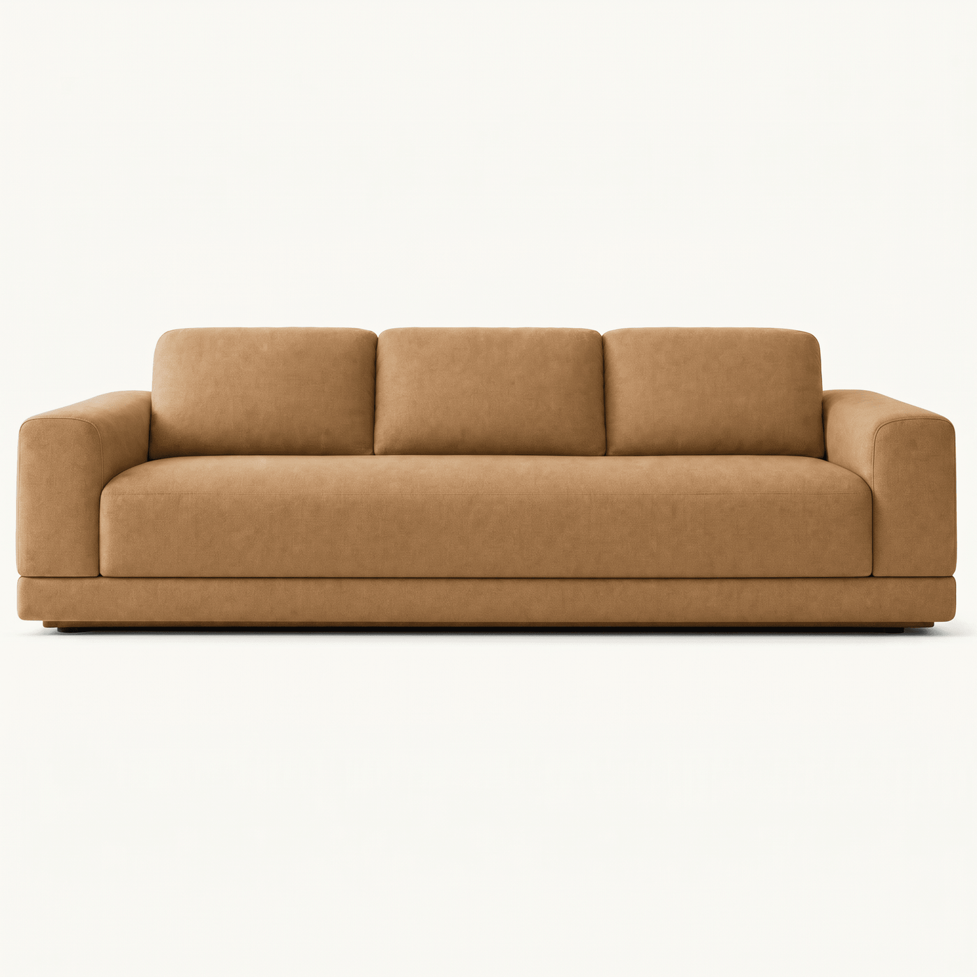 Modern Upholstered Living Room Bench Seat Sofa