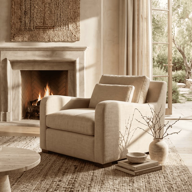 Fabric Lounge Chairs