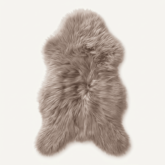 Plush Faux Fur Hide-Style Area Rug