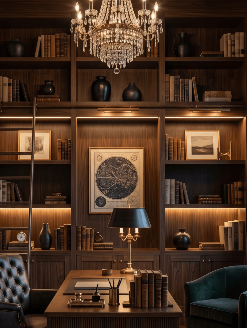 Library-Inspired Office