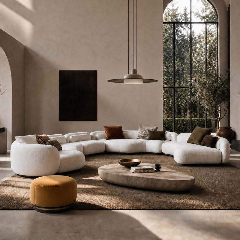 Low-Profile Modular Sofas