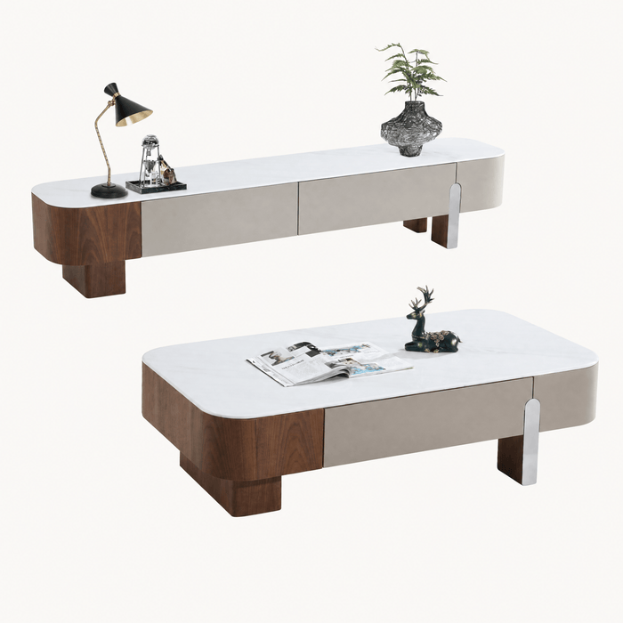 Floating Minimal Media Console Cabinet