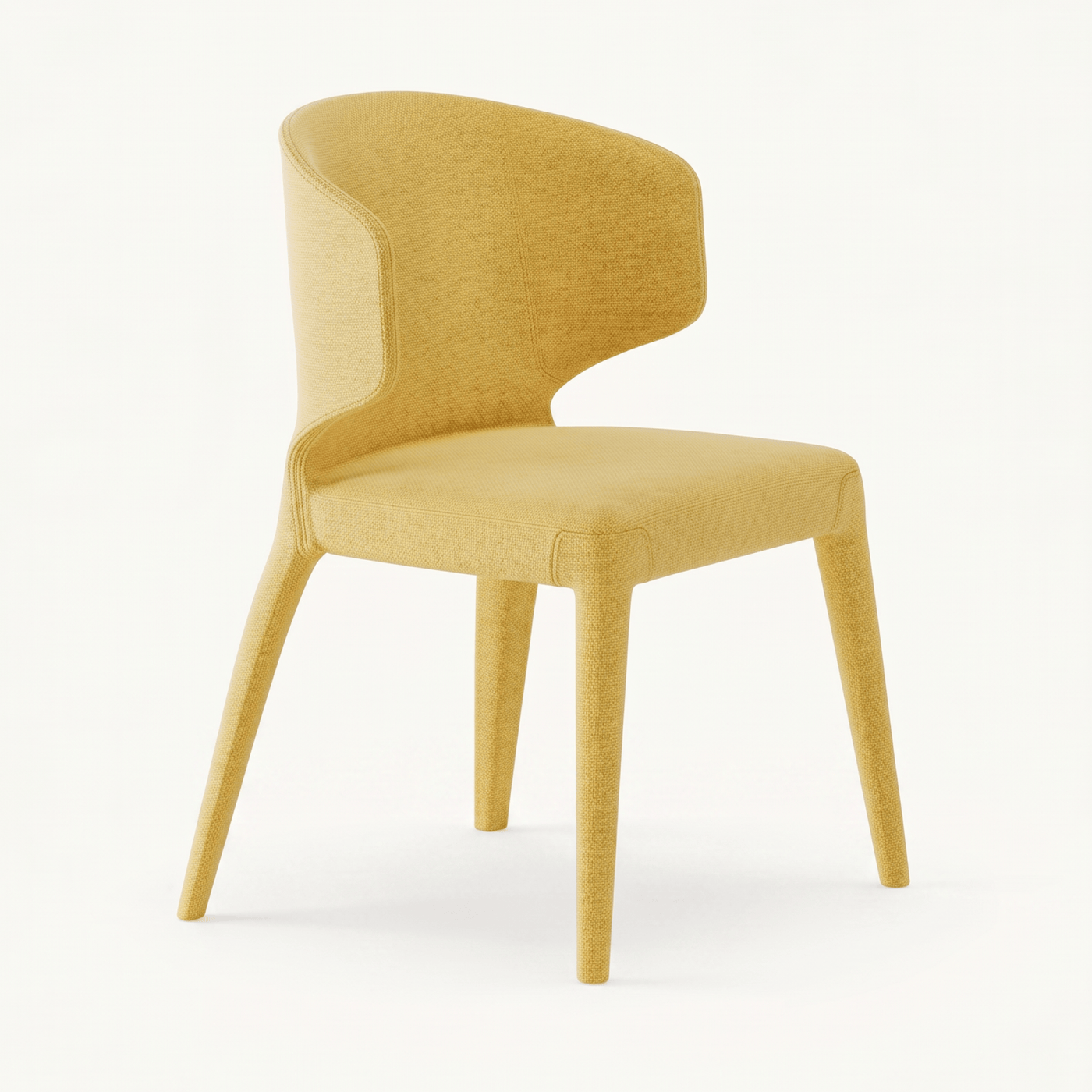 Wood Frame Minimal Dining Chair