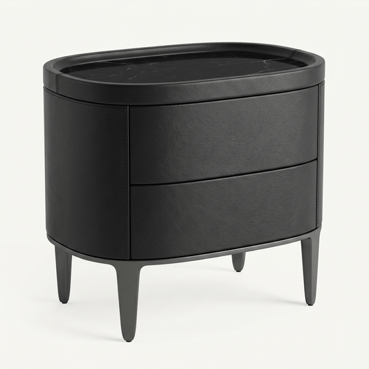 Marble Top Dresser Nightstand Set