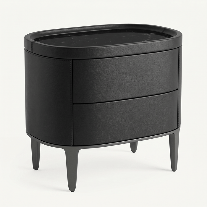 Marble Top Dresser Nightstand Set