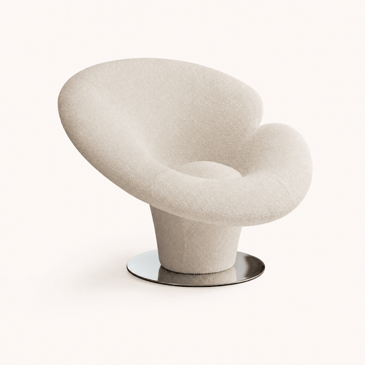 Low Profile Sculptural Lounge Chair