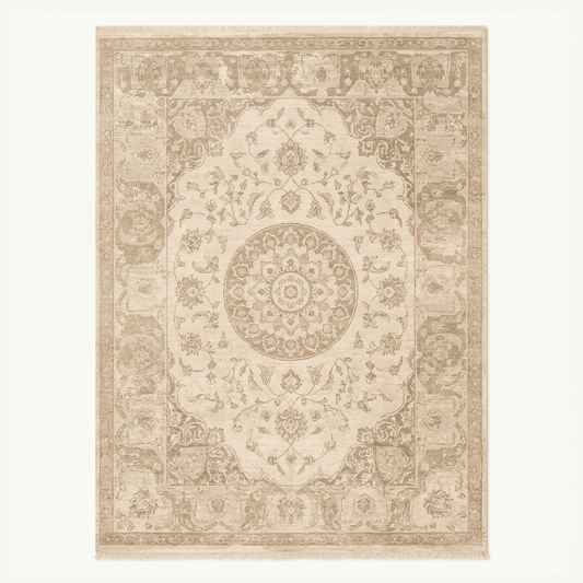 Traditional Medallion Pattern Area Rug