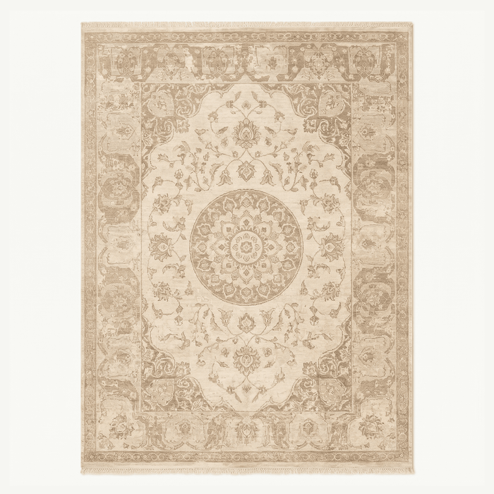 Traditional Medallion Pattern Area Rug