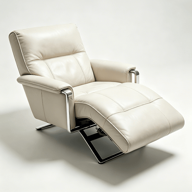Tailored Leather Lounge Chairs