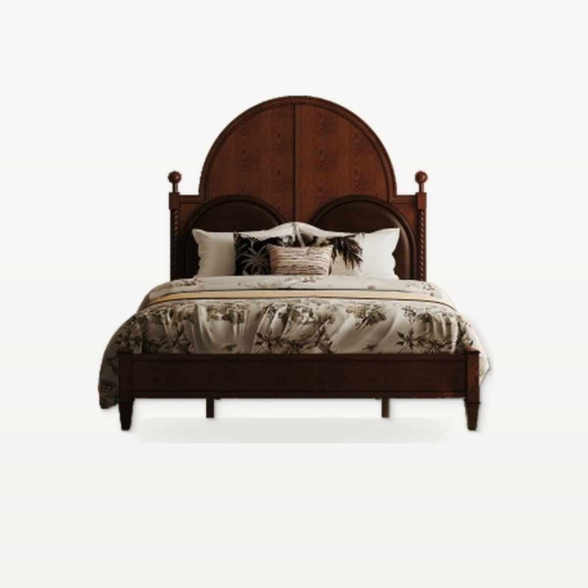 Nina Bed in a finished interior.