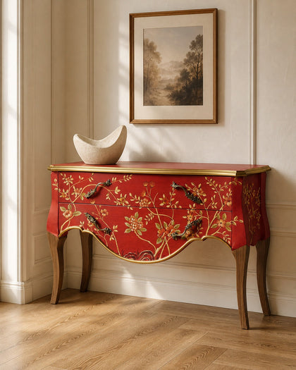 ZSG102 Kabuli Painted Decorative Cabinet — view 02