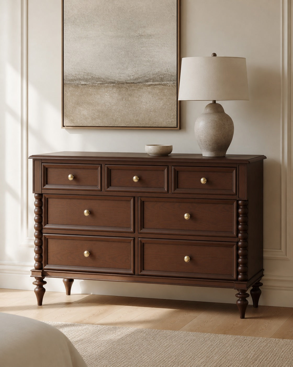 DG105 Charleston Seven-Drawer Dresser — view 02