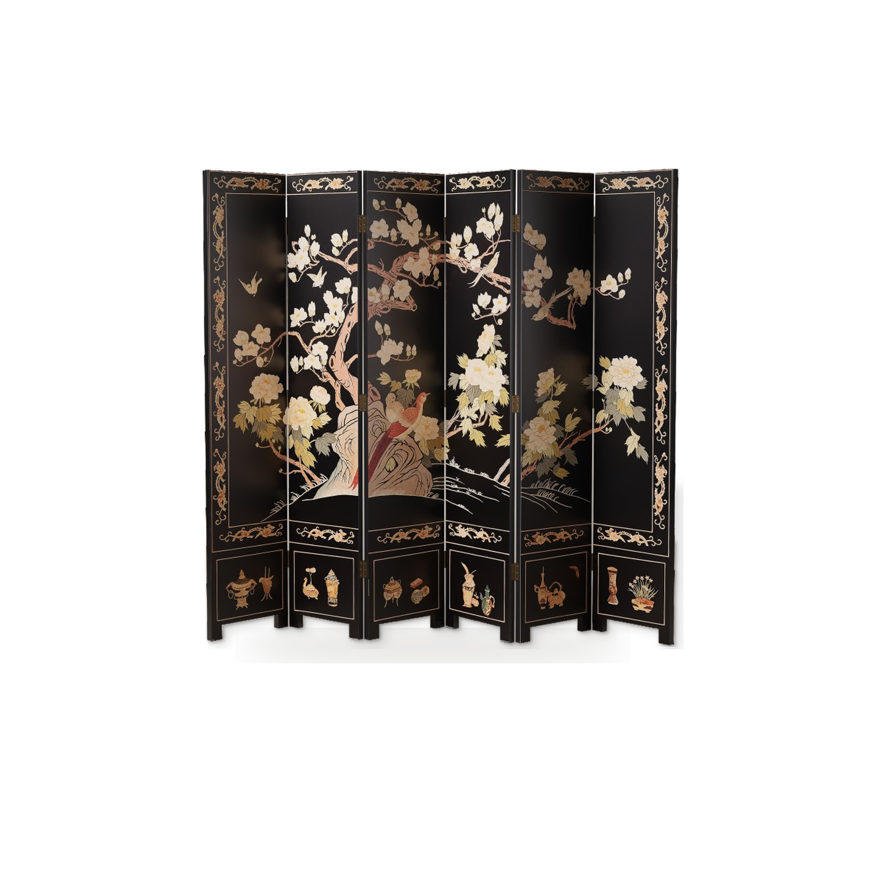 PF101 Stuart Painted Screen — view 03