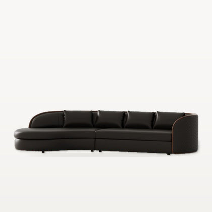 SF111 Luoyi Curved Sofa — view 01