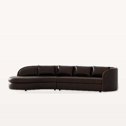 SF111 Luoyi Curved Sofa — view 02