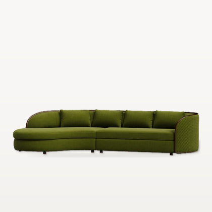 SF111 Luoyi Curved Sofa — view 08