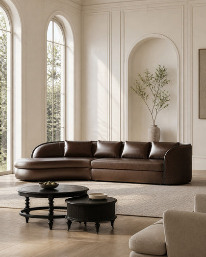 SF111 Luoyi Curved Sofa — view 09