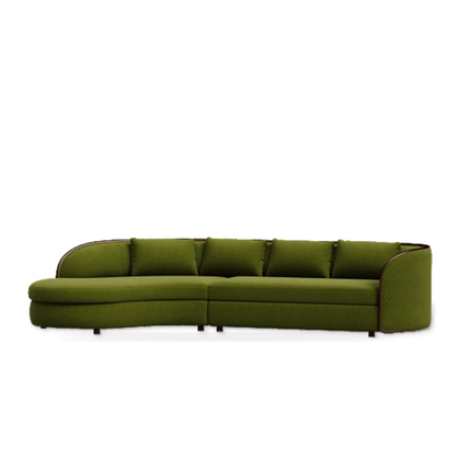 SF111 Luoyi Curved Sofa — view 17