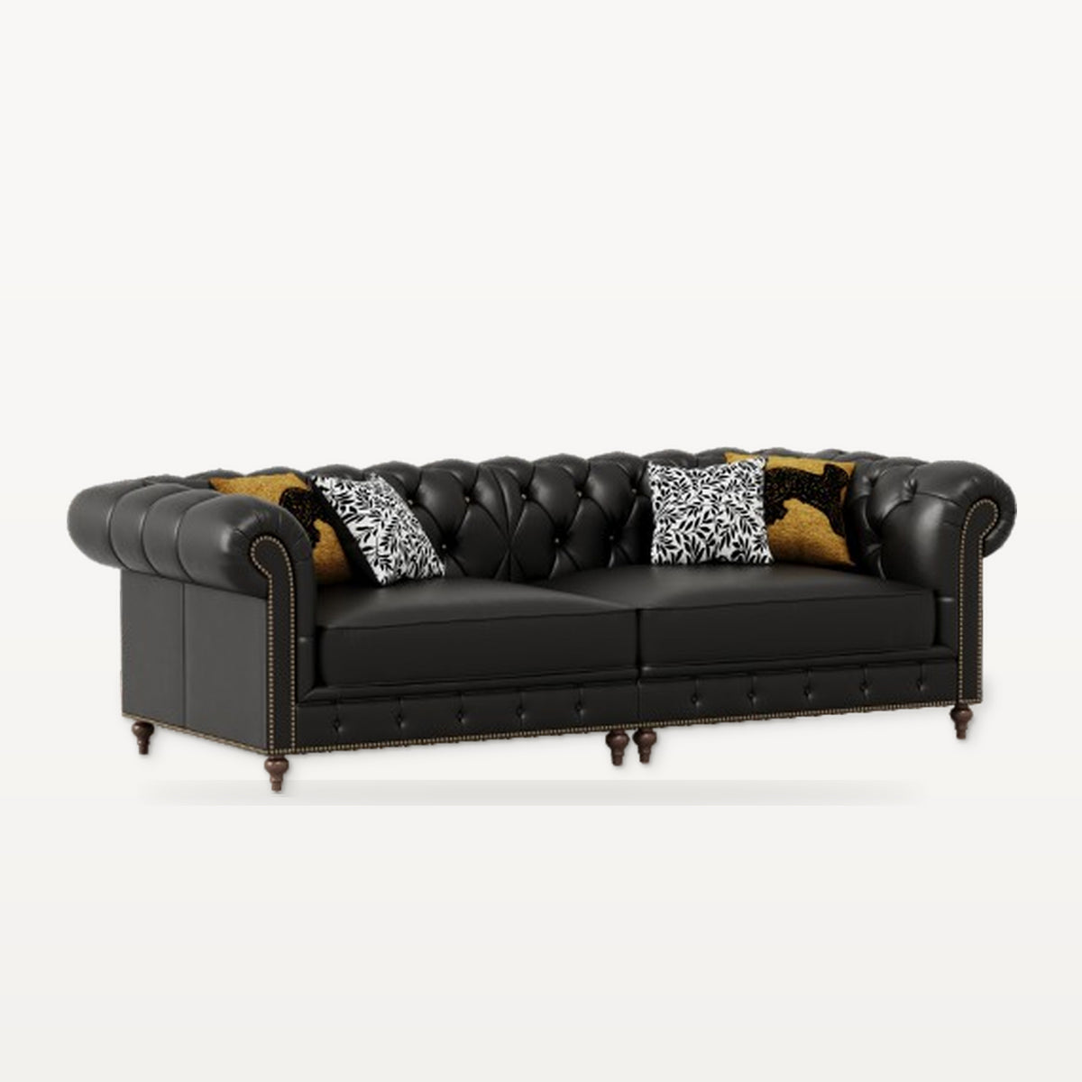Browns Sofa in a finished interior.