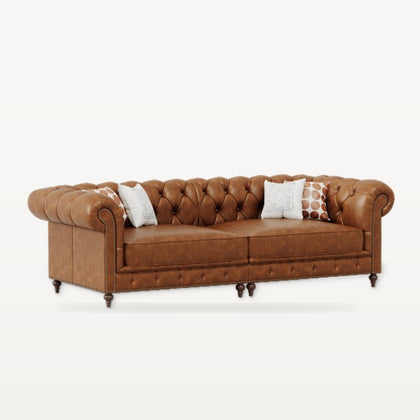 SF112 Browns Sofa — view 03