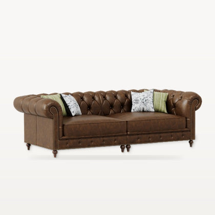 SF112 Browns Sofa — view 04
