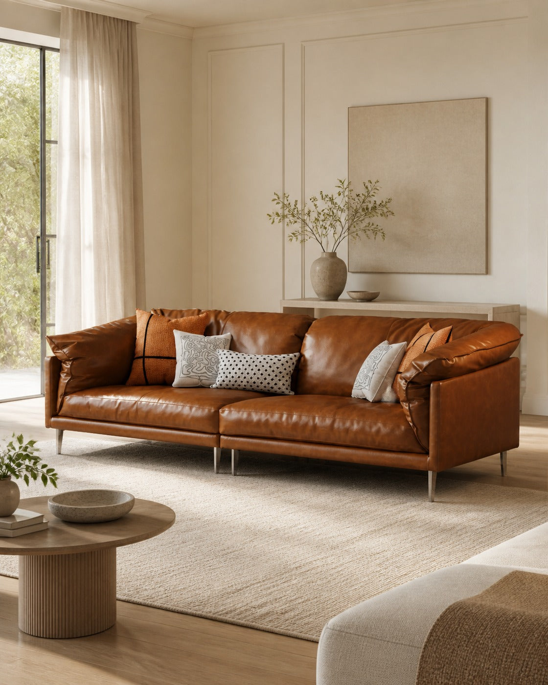 Daisy Sofa in a finished interior.
