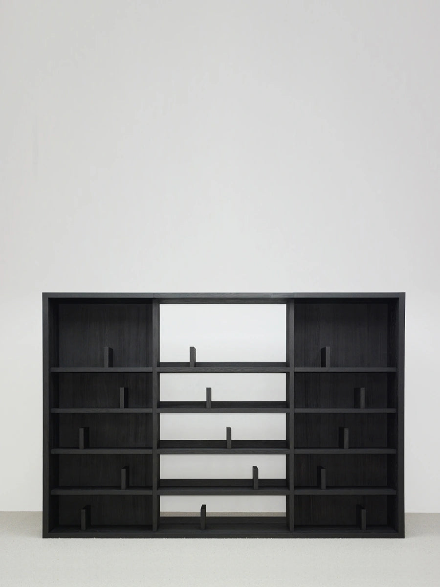A00013 Bookcase in a finished interior.
