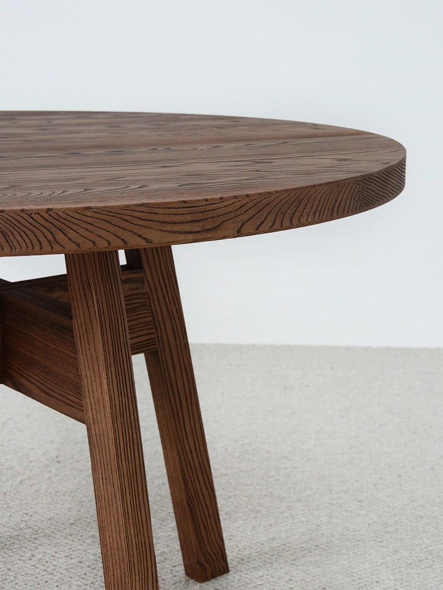 A00010 Dining Table in a finished interior.