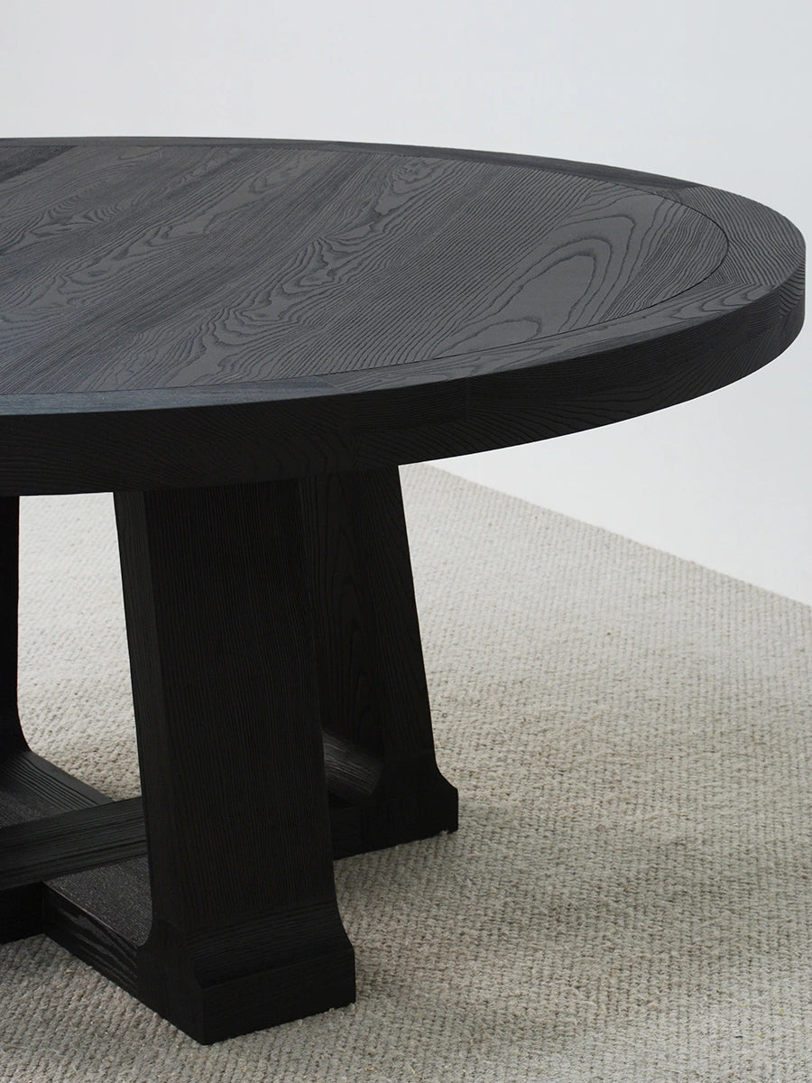 A00030 Dining Table in a finished interior.