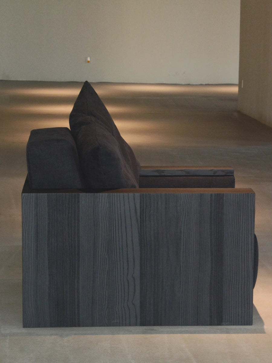 A00029 Lounge Chair in a finished interior.