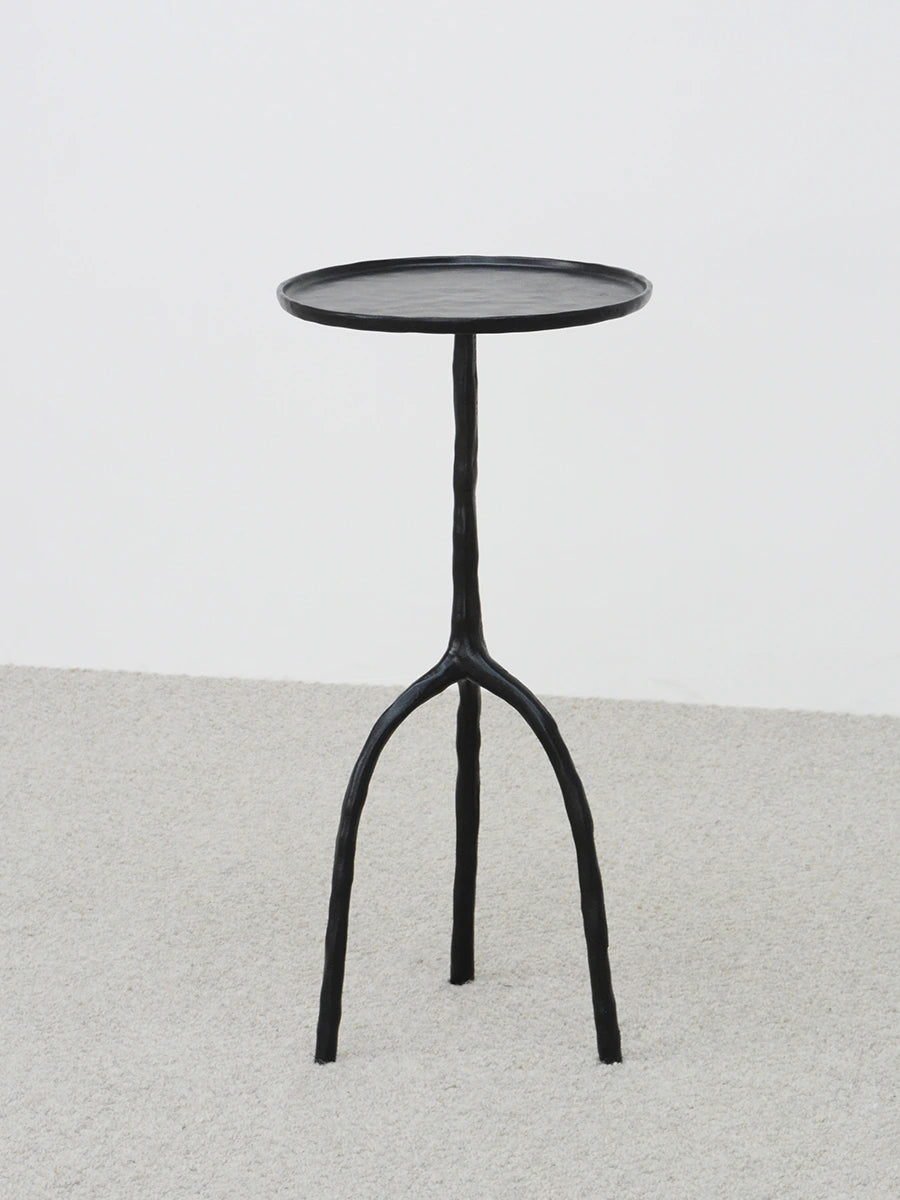 A00016 Side Table in a finished interior.