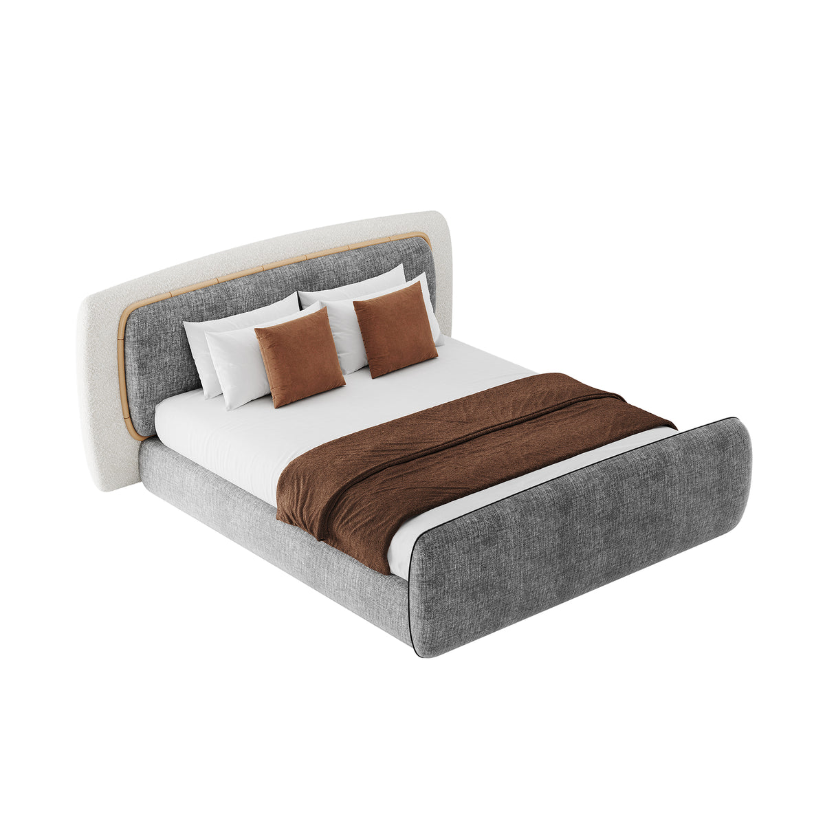 Fendi Bed in a finished interior.