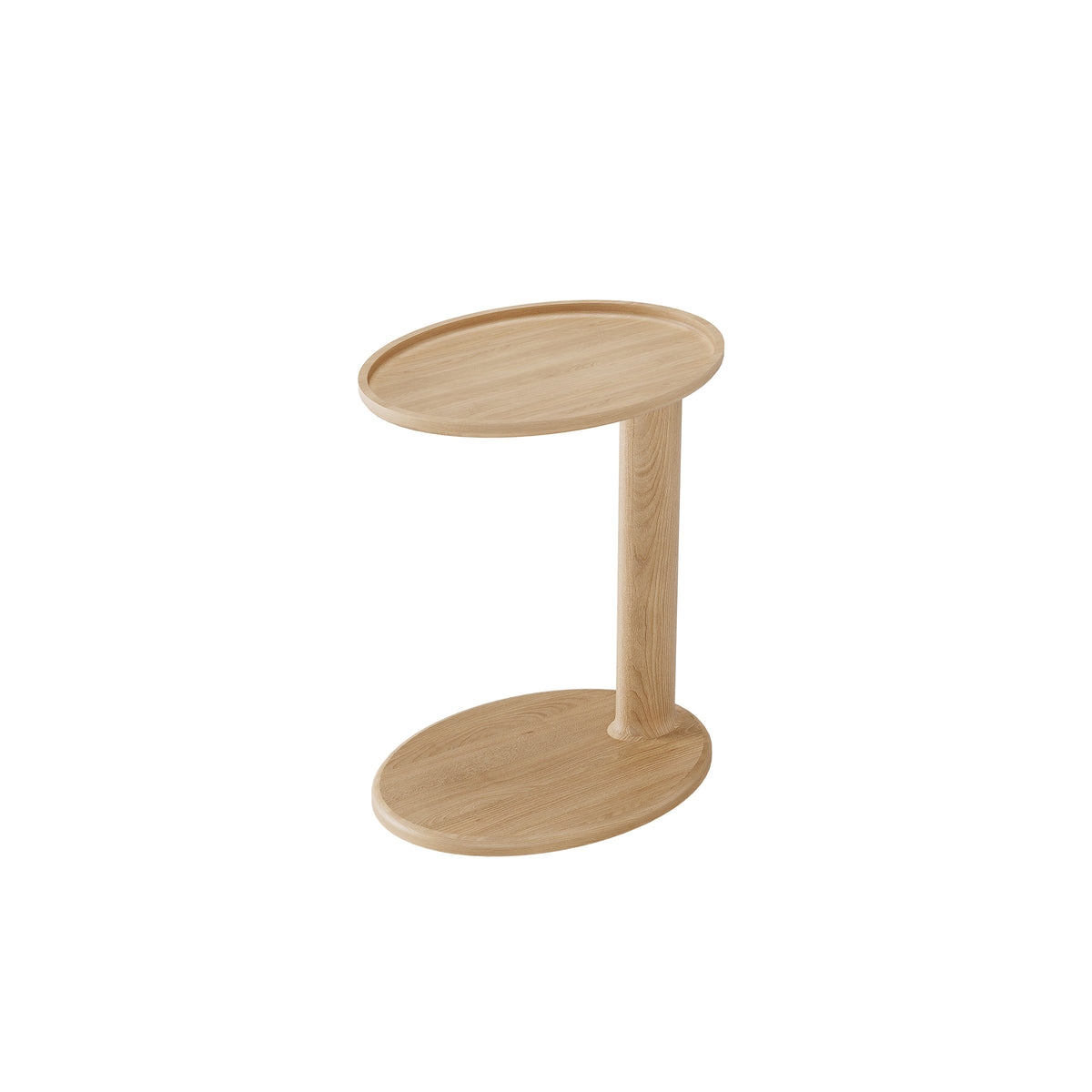 Oval Coffee Table in a finished interior.