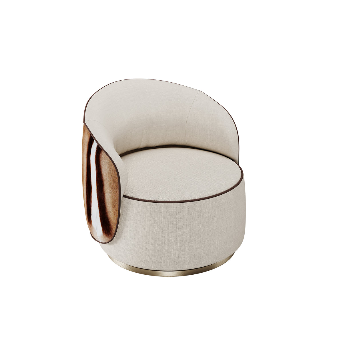 Annabelle Armchair in a finished interior.