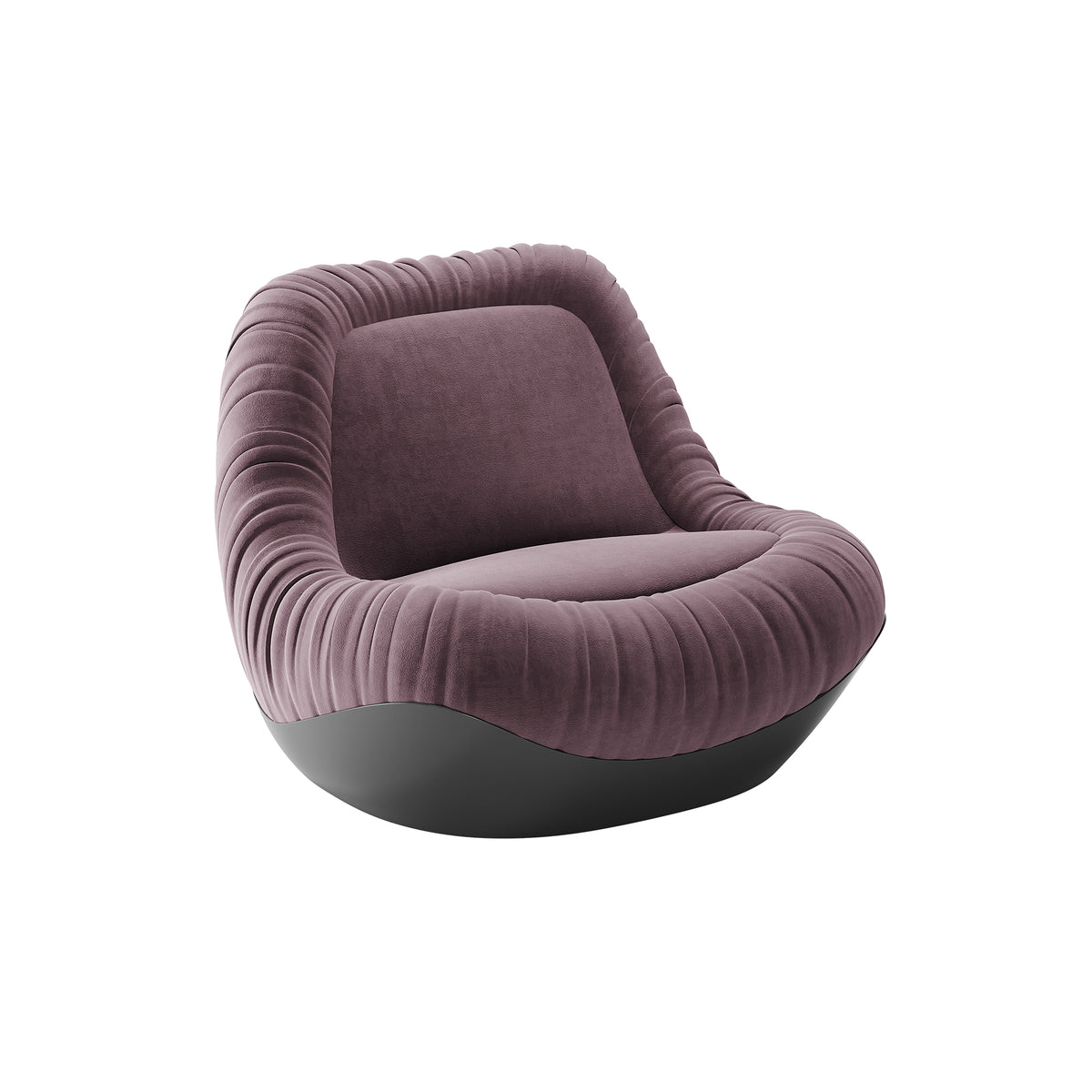 Barretz Lounge Chair in a finished interior.