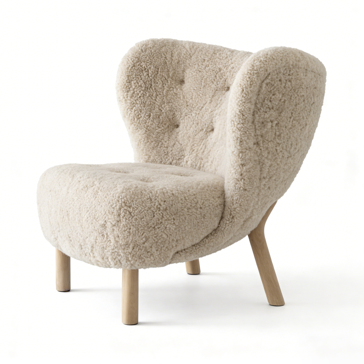 FAUX-CASHMERE-LOUNGE-CHAIR Faux Cashmere Lounge Chair — view 01