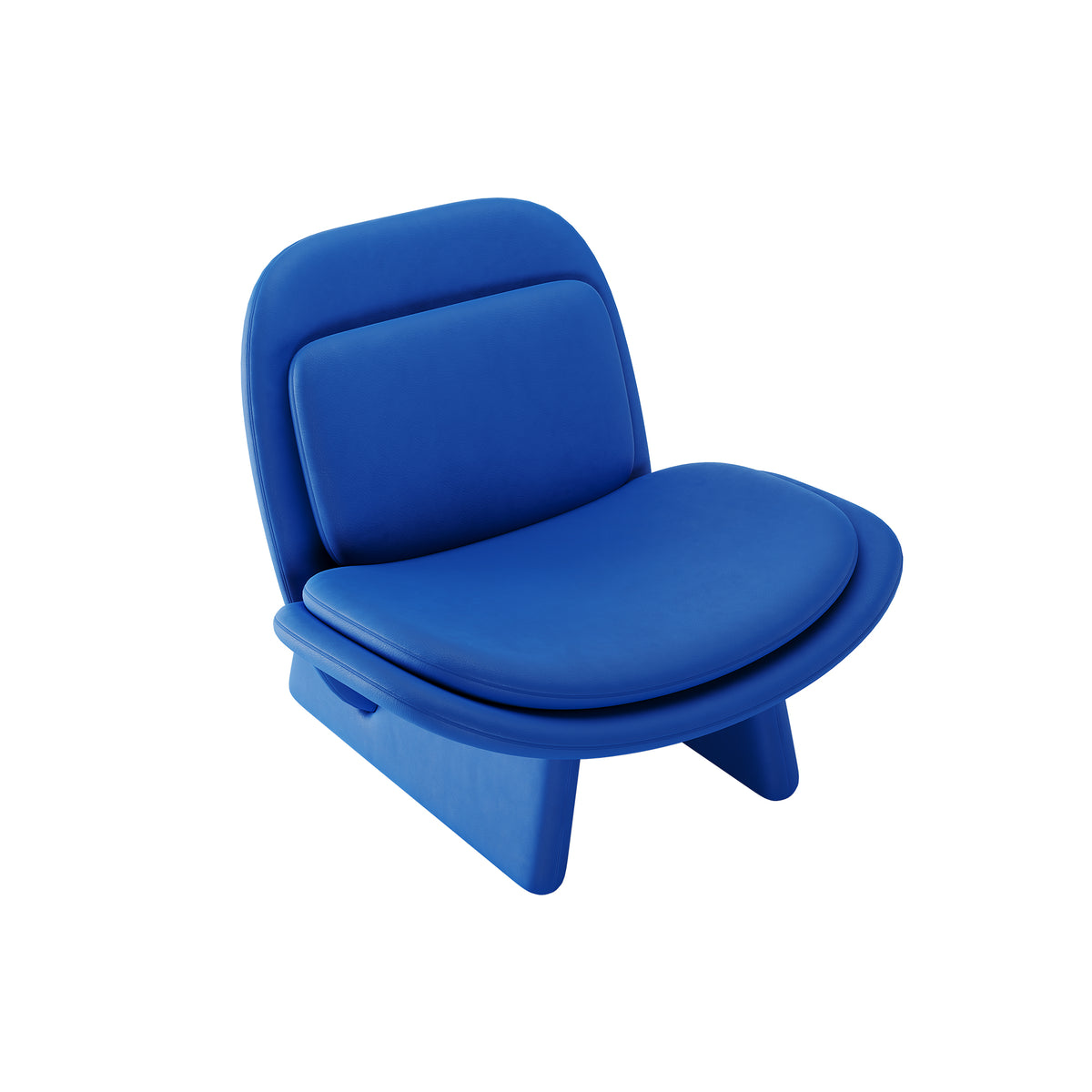 Overview Lounge Chair in a finished interior.