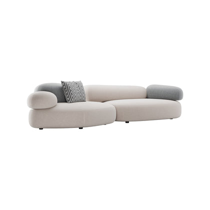 SF-1020 Pebble Rubble Sofa — view 01