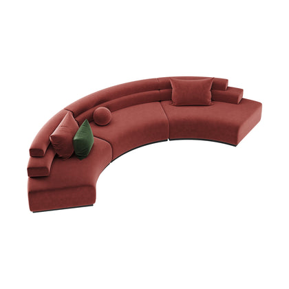 SF-1023 Curved Sofa — view 02