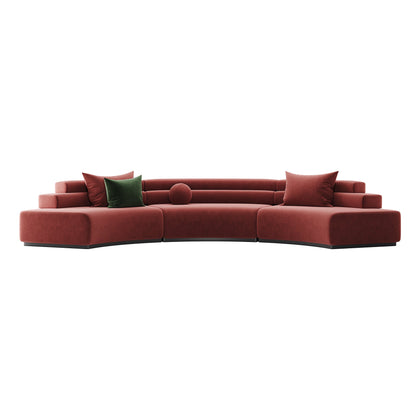 SF-1023 Curved Sofa — view 03