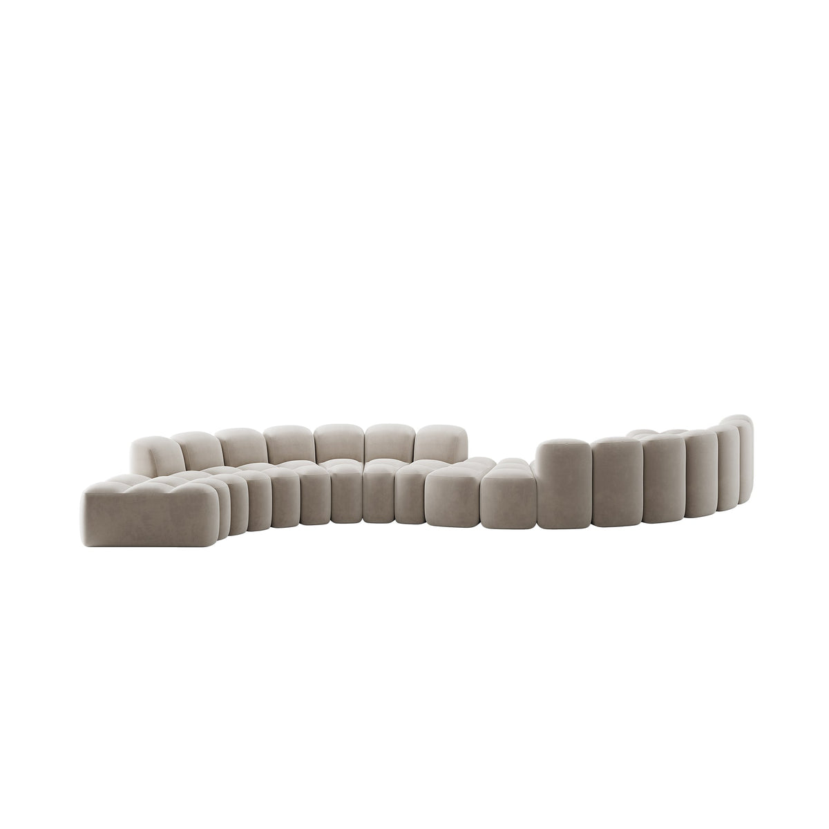 SF-1024 Caterpillar Modular Sofa — view 01