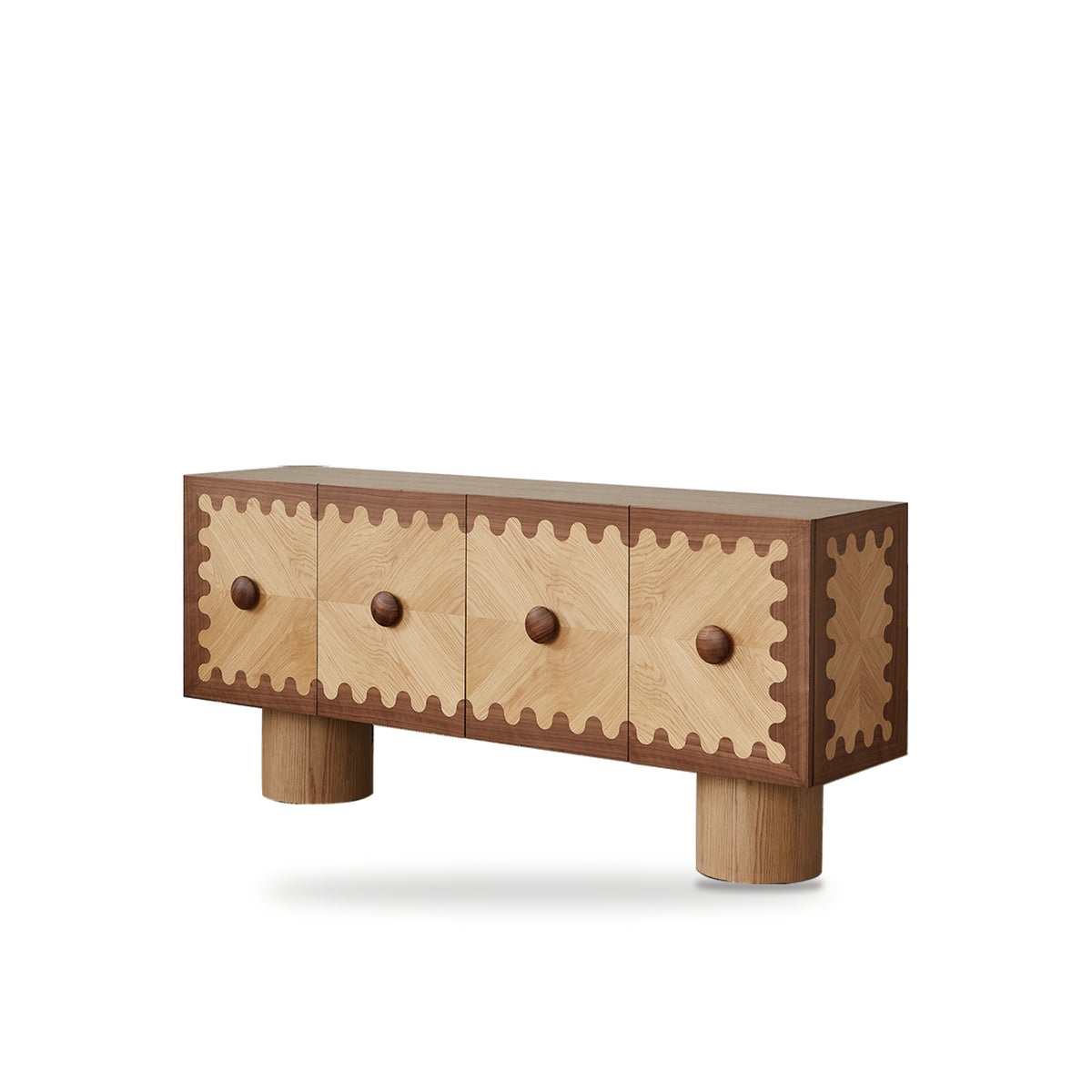 Mumo Media Console A00145 in a finished interior.
