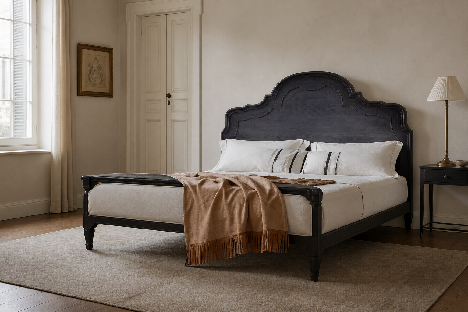 Atubi Bed AB013B-A in a finished interior.