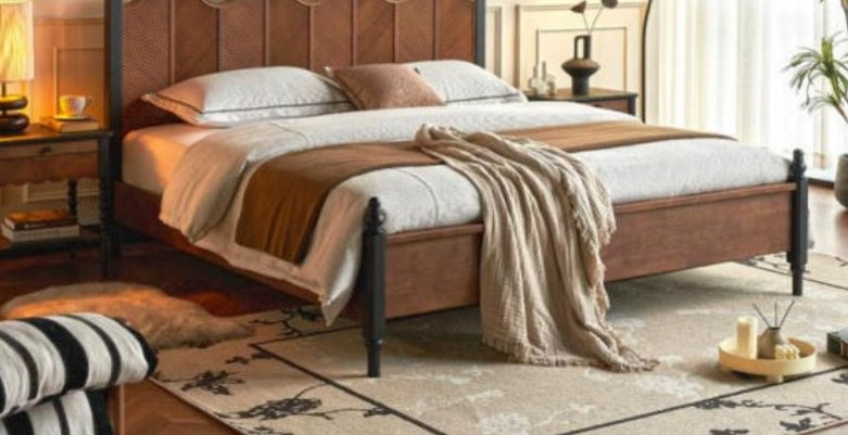 Atubi Bed ABB006B-C in a finished interior.