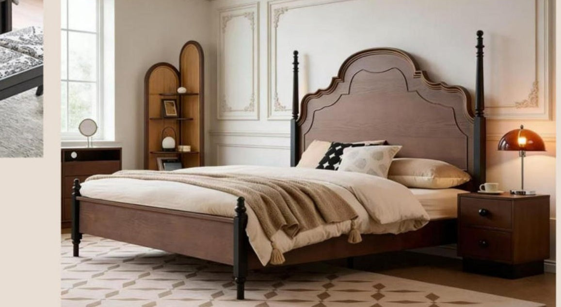 Atubi Bed ABB013B-C in a finished interior.