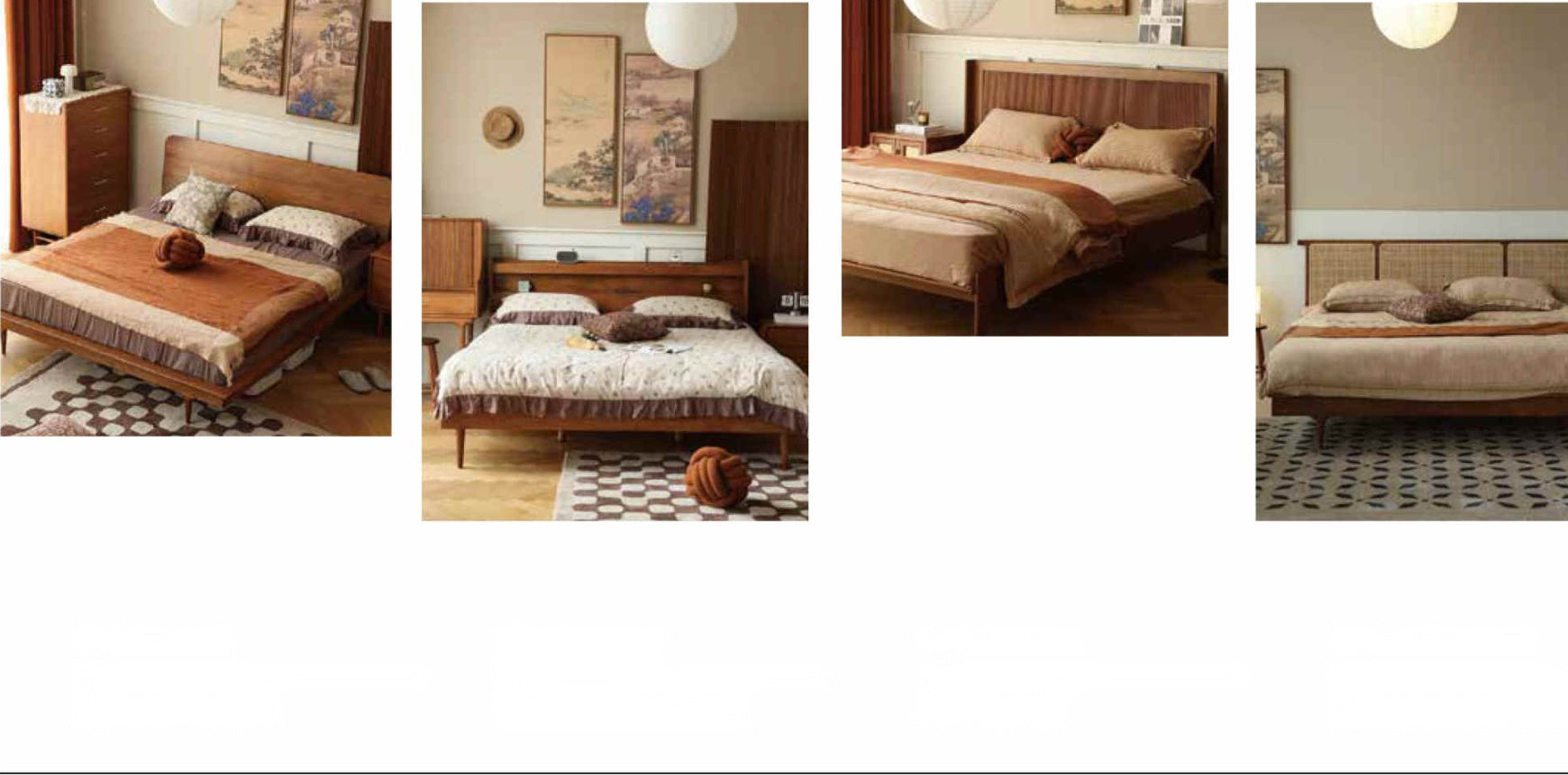 Atubi Bed ABC005 in a finished interior.