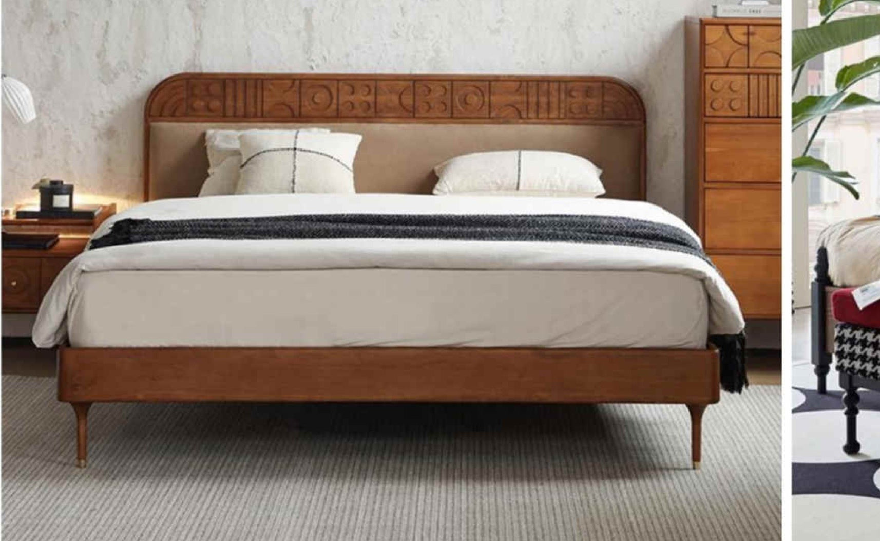 Atubi Bed ABF201 in a finished interior.