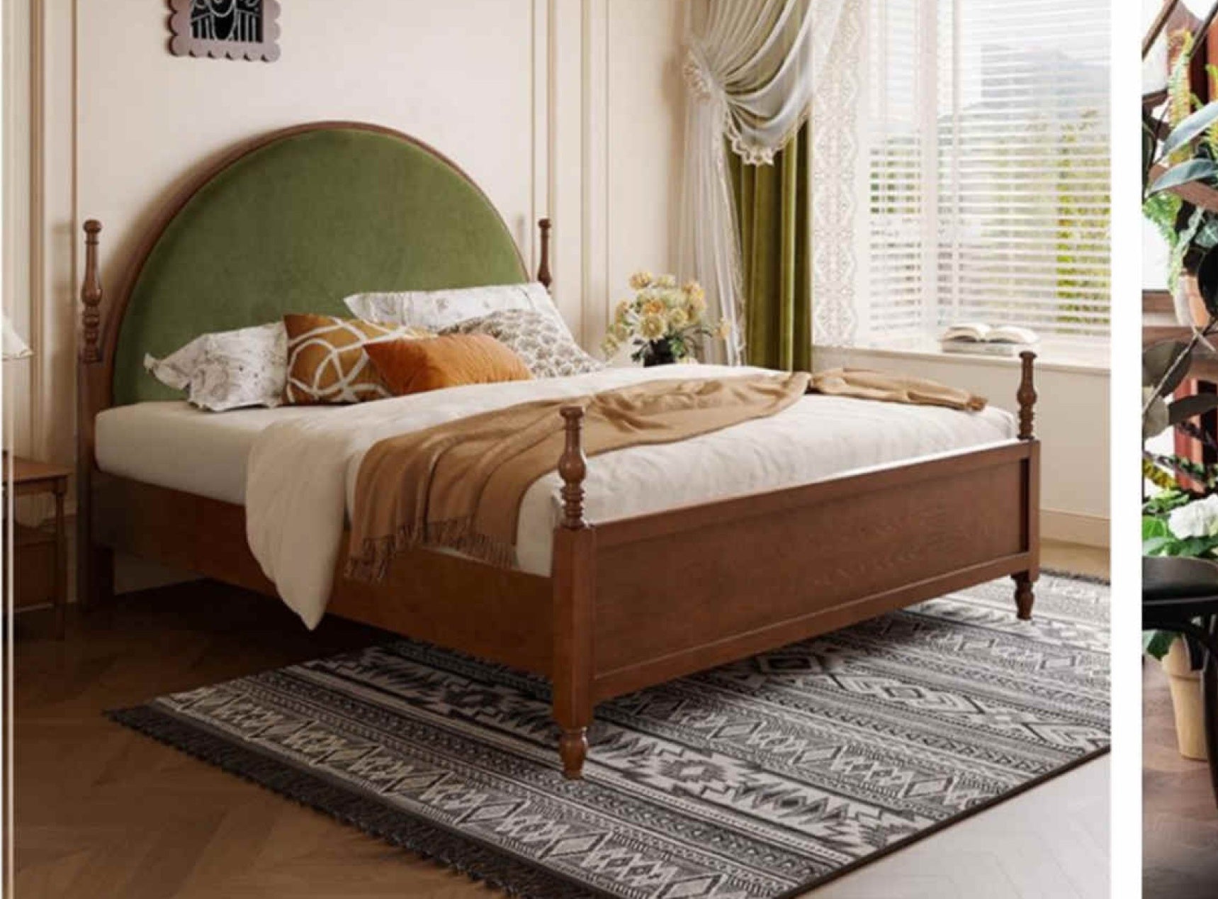 Atubi Bed ABF211 in a finished interior.