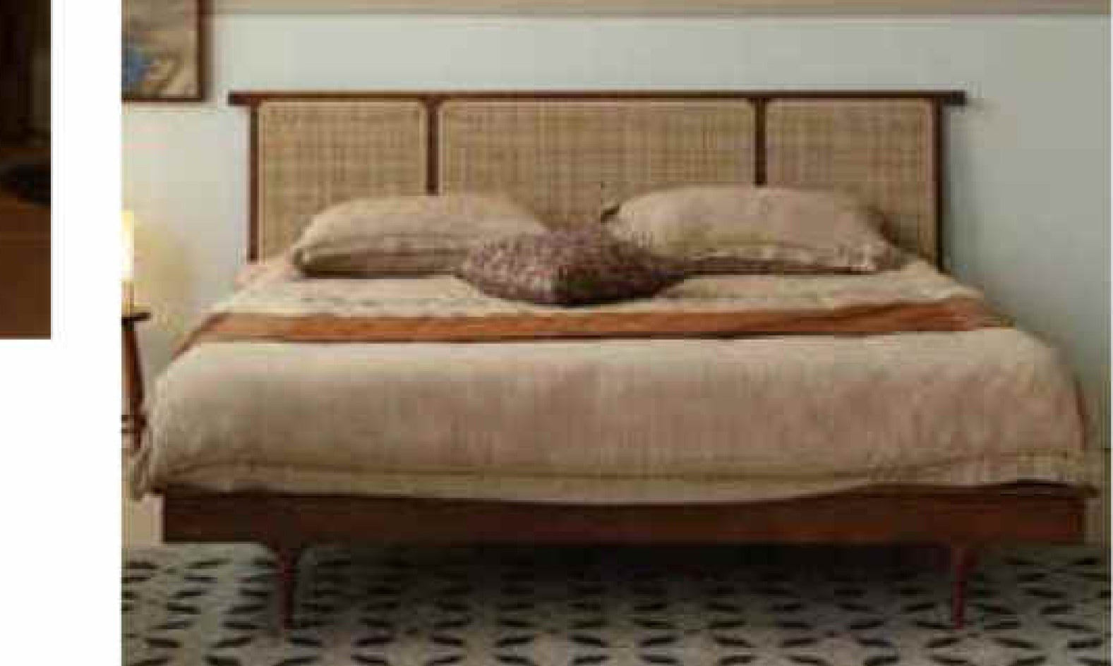 Atubi Bed ABSMC006 in a finished interior.